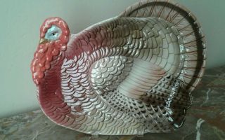 Vintage Otagiri Turkey Platter Plate
