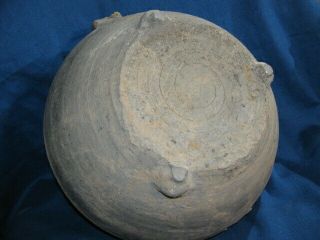 Ancient Han Dynasty Chinese Tripod Pottery Censer 3