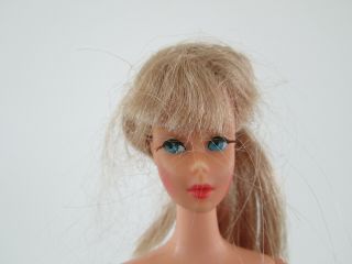 Vintage Blonde Haired Barbie Doll Mattel 1966 Japan Tnt Twist And Turn