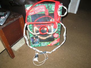 Mr Christmas,  Vintage " Mini Christmas Light Sculpture " Plus Box