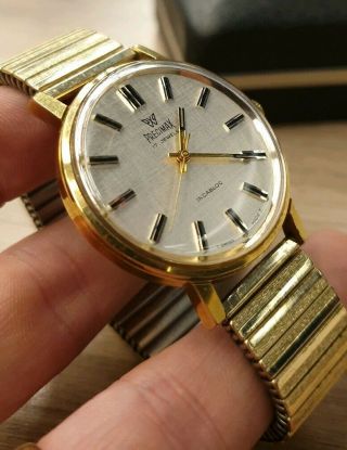 Vintage Precimax 17 Jewels Incabloc Mechanical Watch