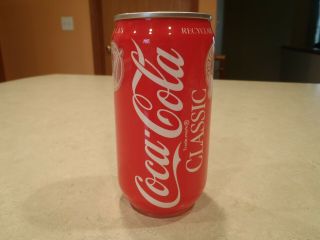 Coca Cola Classic Recyclable Plastic Can Formula Coke 12 Oz Vintage Ca