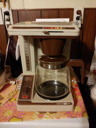 Vintage Norelco 12 Cup Dial A Brew Ii 2 Coffee Maker Machine Drip Filter Hb 5193