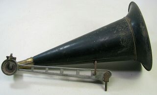 Antique Standard Talking Machine Phonograph Reproducer Horn Bracket Parts Repair