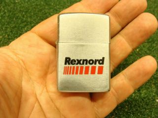 Zippo Rexnord 1979 Lighter with HALF box - see all pics 3
