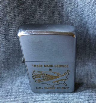 1950 - 57 Zippo Lighter Trade Mark Service In Yellow Pages Patent 2517191
