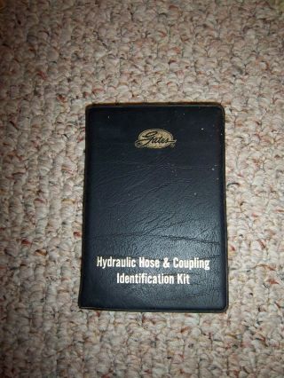 Vintage Gates Hydraulic Hose & Coupling Identification Kit 2