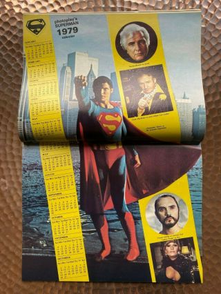 PHOTOPLAY JANUARY 1979 SUPERMAN THE MOVIE AND CALENDAR FEATURED INSIDE 2