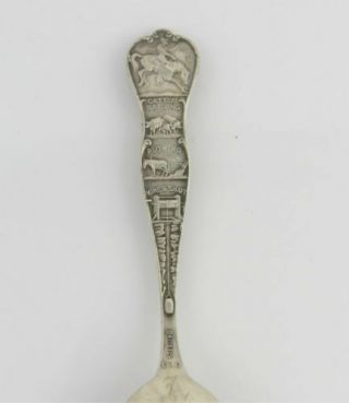 Colorado Collectors Spoon - Sterling Silver Vintage Souvenir Denver State Seal 3