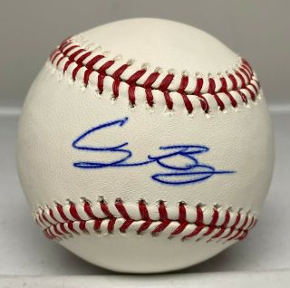 Cody Bellinger Single Signed Baseball Autographed Beckett Bas Dodgers