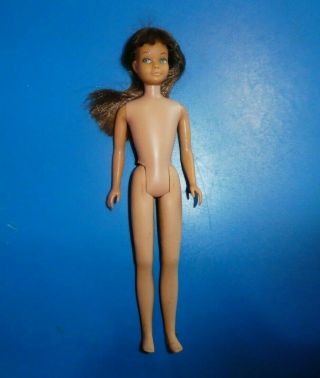 Vintage Barbie Skipper Doll - Vintage Brunette Bend Leg Skipper
