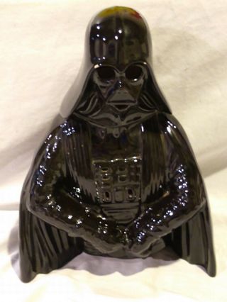 Vintage Star Wars Darth Vader Ceramic Lamp - This Does Have A Couple Of Chips