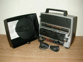 Vintage Montgomery Ward 805 Duo Eight 8mm And 8 Film Projector