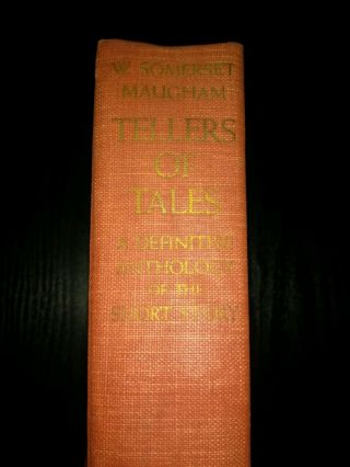 W.  Somerset Maugham - Tellers of Tales - 100 Short Stories First Edition 1939 2