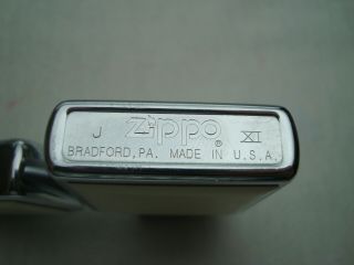 ZIPPO scrimshaw Ship & Lighthouse lighter 1995 141 2