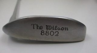 Vntg The Wilson 8802 Putter Head Speed 35 " Napa Golf Club