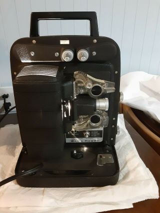 Vintage Bell & Howell 8mm Movie Projector Model 256 Auto Load