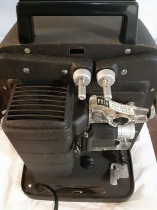 Vintage Bell & Howell 8mm Movie Projector Model 256 Auto Load 3