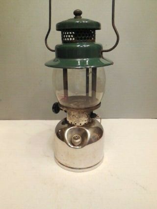 Vintage Coleman 242b Single Mantle Lantern - Parts Or Restore - Priced 2 Sell