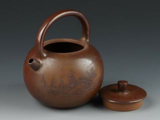 Chinese Antique Yixing Zisha Teapot 2