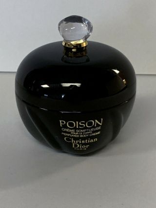Vintage Poison By Christian Dior Perfumed Body Creme - Partial
