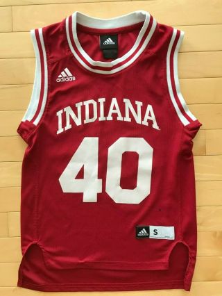 Adidas Indiana Hoosiers Cody Zeller 40 Basketball Jersey Youth Sz S 8