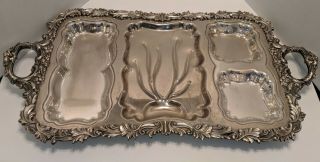 Silver Platter - Tree of Life Meat Tray by Goldfeder/Birmingham Silver Co. 2