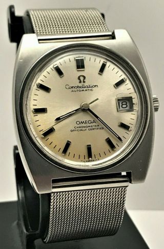 Vintage 1970 Omega 166.  056 Constellation Chronometer Usa Seller