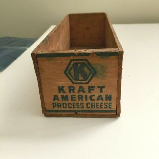 2 Vintage Cheese Boxes - - 3 lb Terminal Neufchatel & 2 lb KRAFT American 2