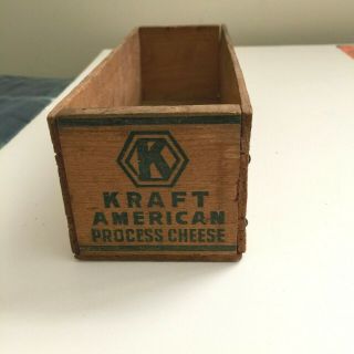2 Vintage Cheese Boxes - - 3 lb Terminal Neufchatel & 2 lb KRAFT American 3