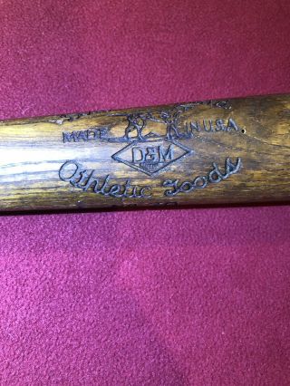 Draper & Maynard Vintage Baseball Bat 3