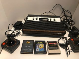 Vintage Atari 2600 Game System Catalogs Controller Sear Tele - Games