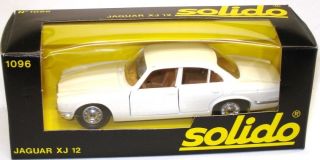 Solido Vintage No.  1096 Jaguar Xj12 Xj6 - White Boxed