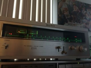 Sony St - 5150 Solid State Fm Stereo/ Fm - Am Tuner (vintage Old School Analog)