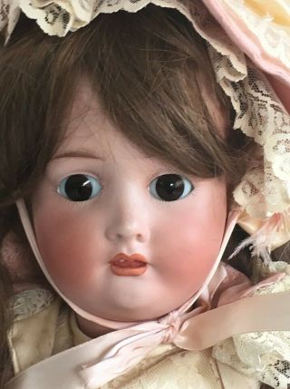 31 " Antique Bisque Head German Doll