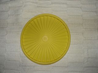 Vintage Tupperware 1205 - 4 Yellow Servalier Replacement Lid Seal 8” Round