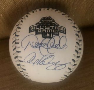 Derek Jeter,  Alex Rodriguez Autographed 2003 All - Star Ball,  Certification