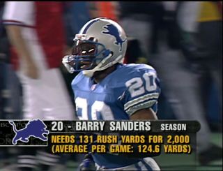 1995 - Detroit Lions vs Minnesota Vikings DVD Barry Sanders 3