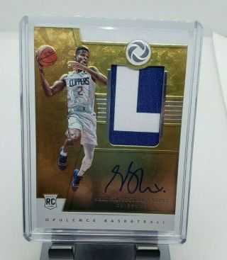 2018 - 19 Opulence Shai Gilgeous - Alexander Clippers Rpa Auto 2 Color Patch 44/79