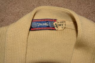 vintage 1950 ' s University of Minnesota wool letter sweater by Spalding size 44 2