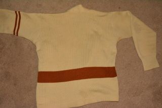vintage 1950 ' s University of Minnesota wool letter sweater by Spalding size 44 3