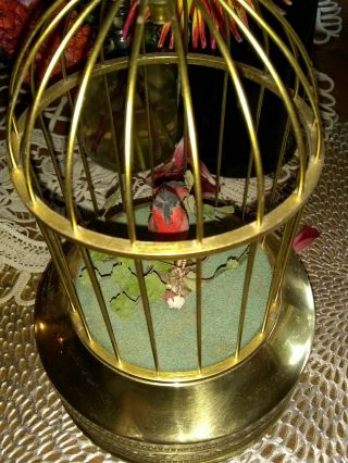 Vintage Bird In Cage Automation