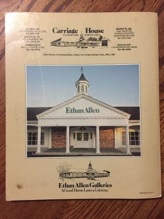84th edition VINTAGE ETHAN ALLEN THE TREASURY OF AMERICAN TRADITIONAL INTERIORS 2