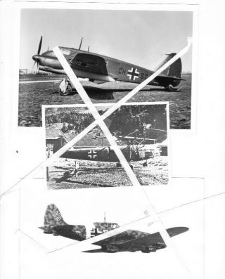 Batch 16 = 5x Photo German Luftwaffe
