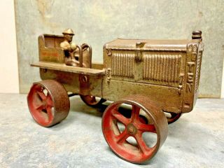 Antique Cast Iron Arcade Caterpillar Tractor Toy PARTS 2