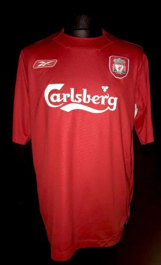 Liverpool 2004 - 06 Home Vintage Football Shirt -