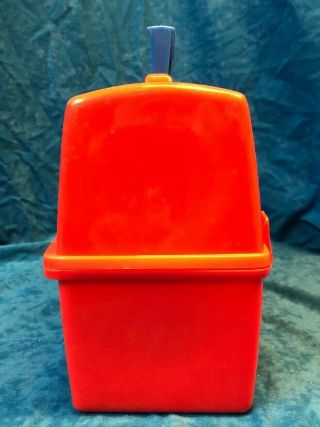 Vintage howdy doody plastic lunch box With Thermos. 2