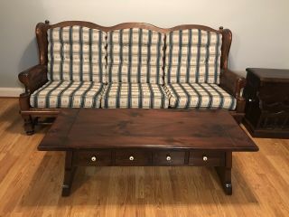 ethan allen antique pine furniture 2