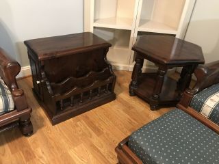 ethan allen antique pine furniture 3