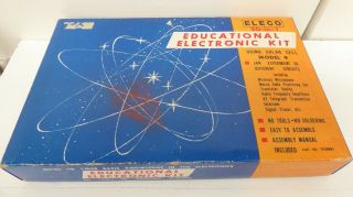 Eleco 20 In 1 Vintage Science Educational Electronic Kit Solar Cell Microphone